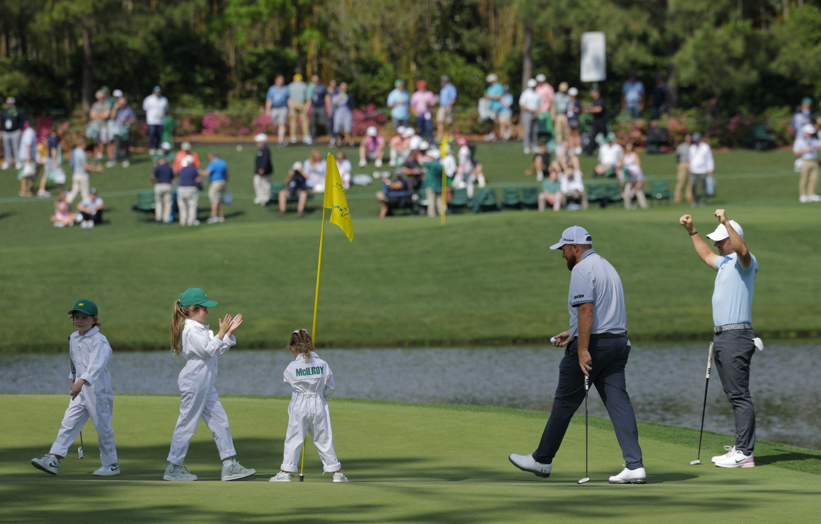 McIlroy with Lowry at Par-3 Contest